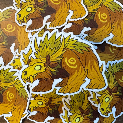 Kul Tiran Guardian Bear Druid Sticker
