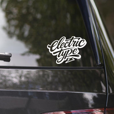 Electric Type | Automotive Cut Vinyl Transfer Sticker