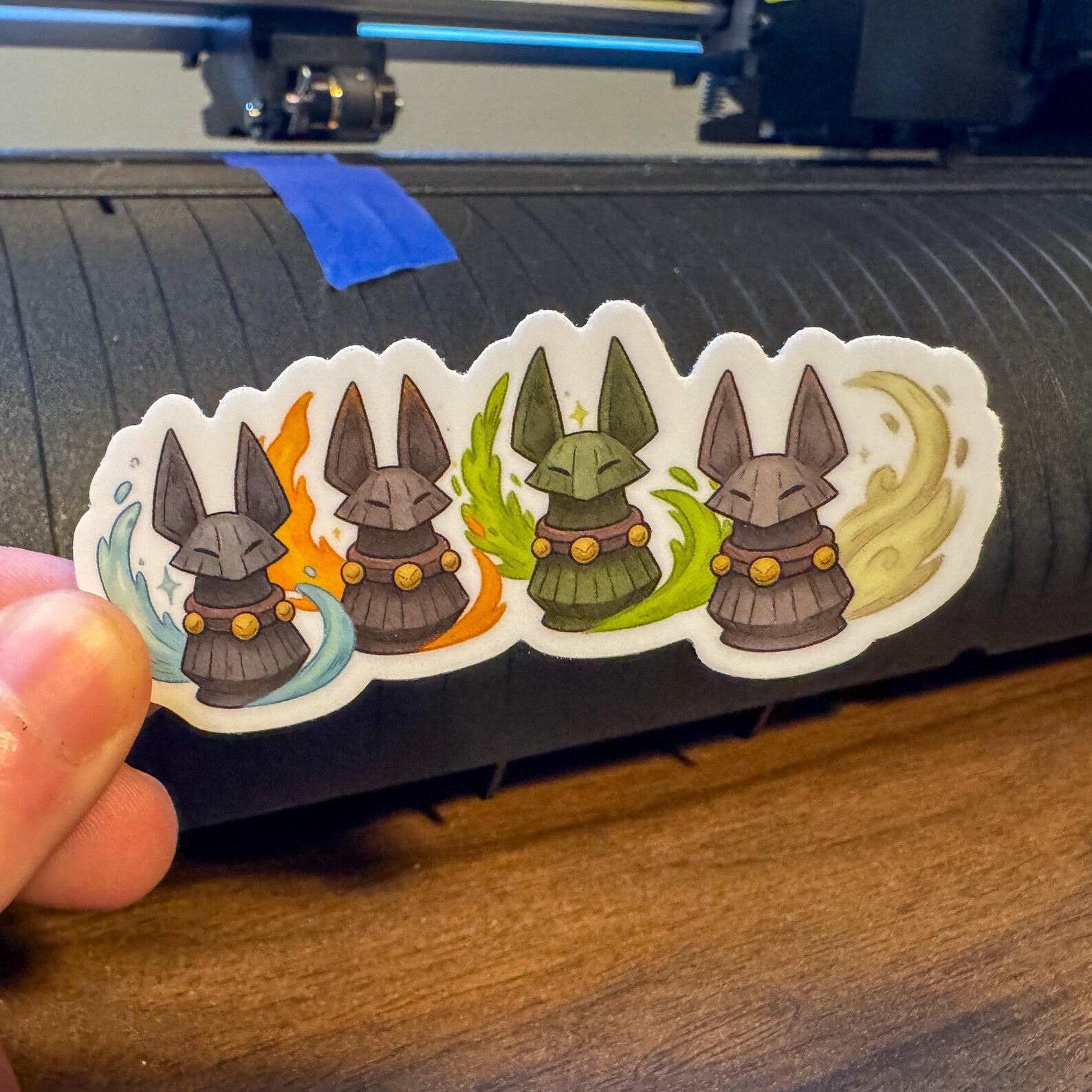 Vulpera Shaman Totem Sticker | Dishwasher Safe WoW Inspired Decal