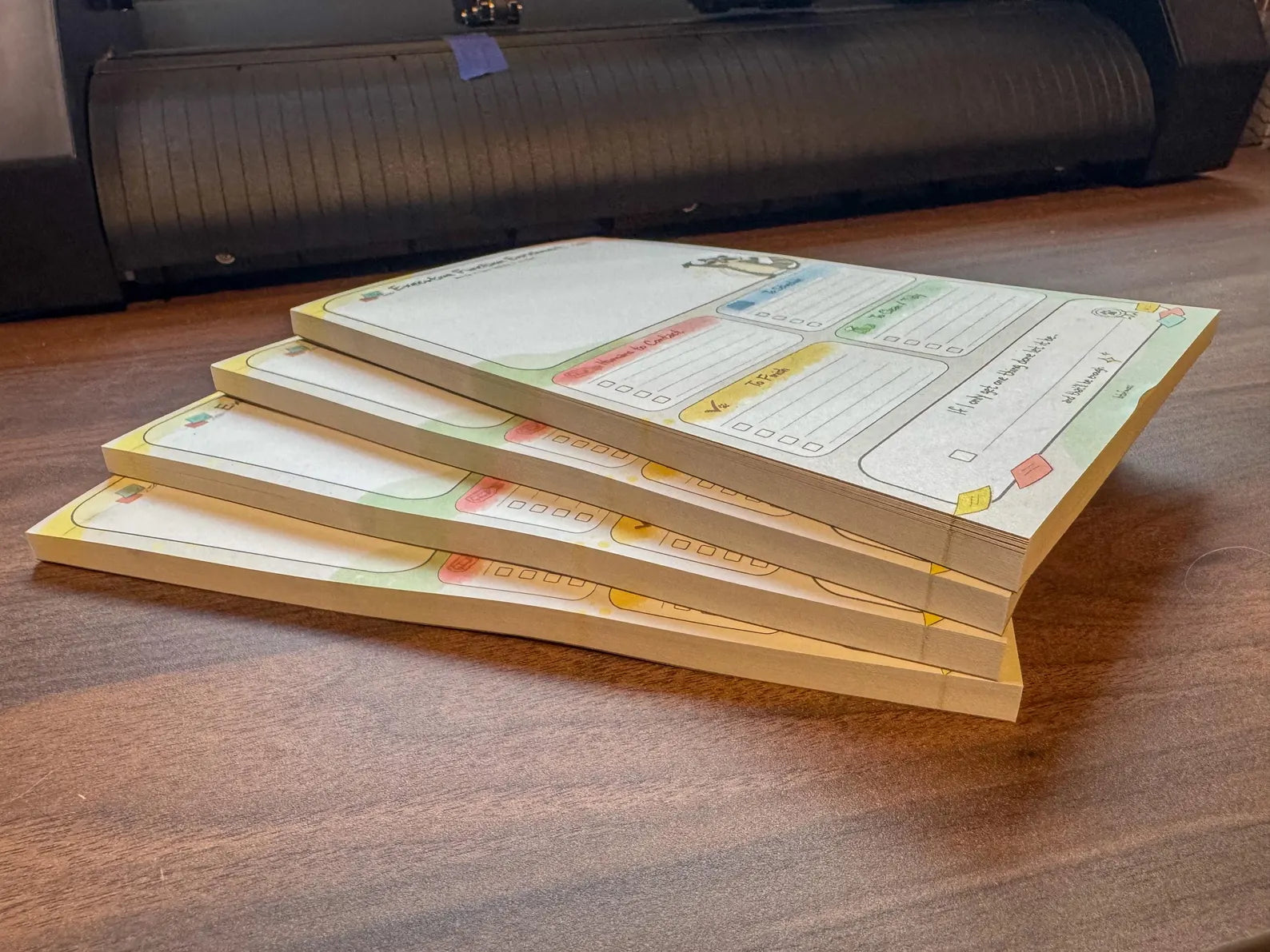 Executive Function Cheat Sheet Planner | ADHD Friendly Daily Notepad | Neurodivergent Task Organizer