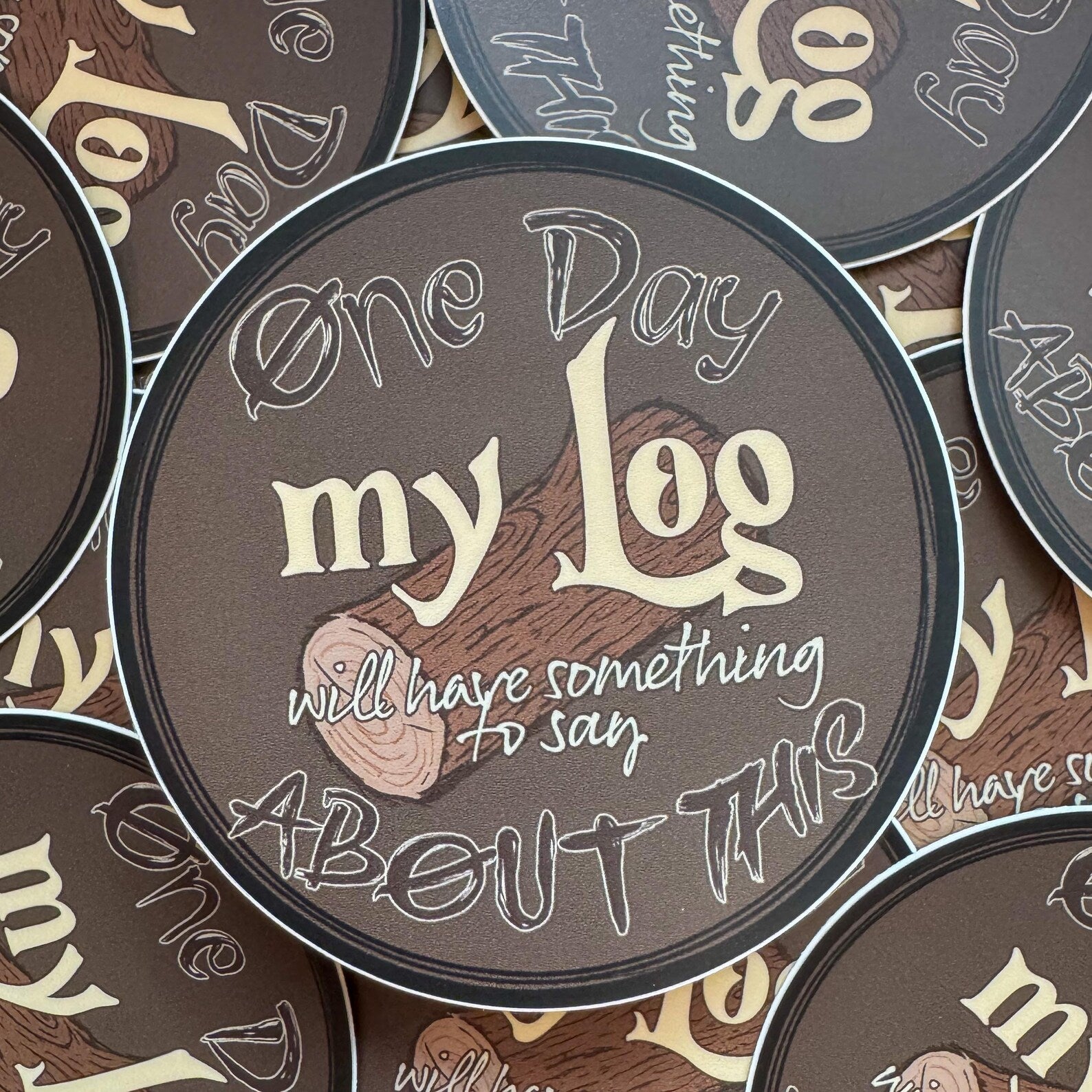One Day My Log Will Have Something To Say About This