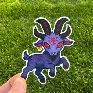 Baa'l Demonic Goat Sticker