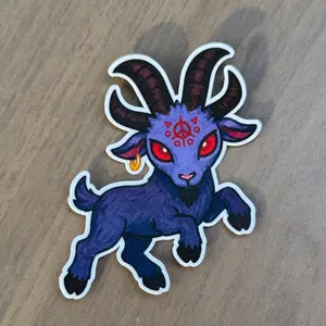 Baa'l Demonic Goat Sticker