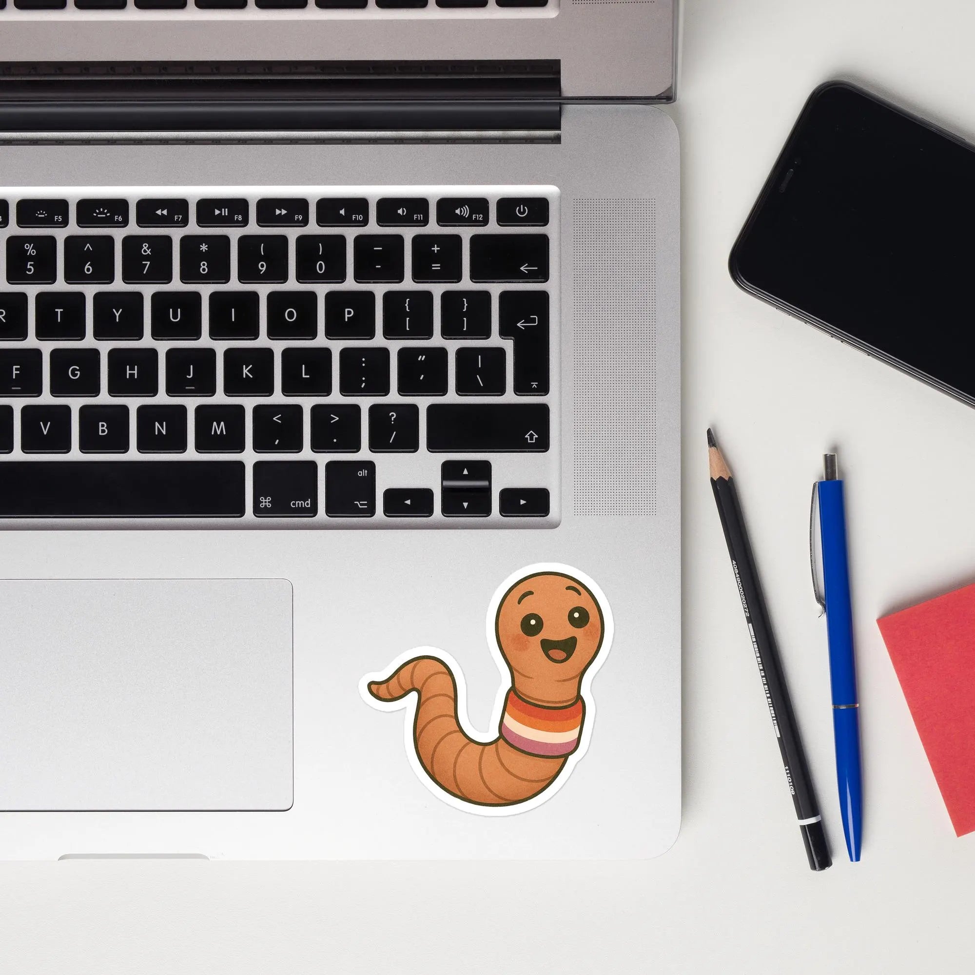 Pride Worm Stickers | LGBTQ Flags