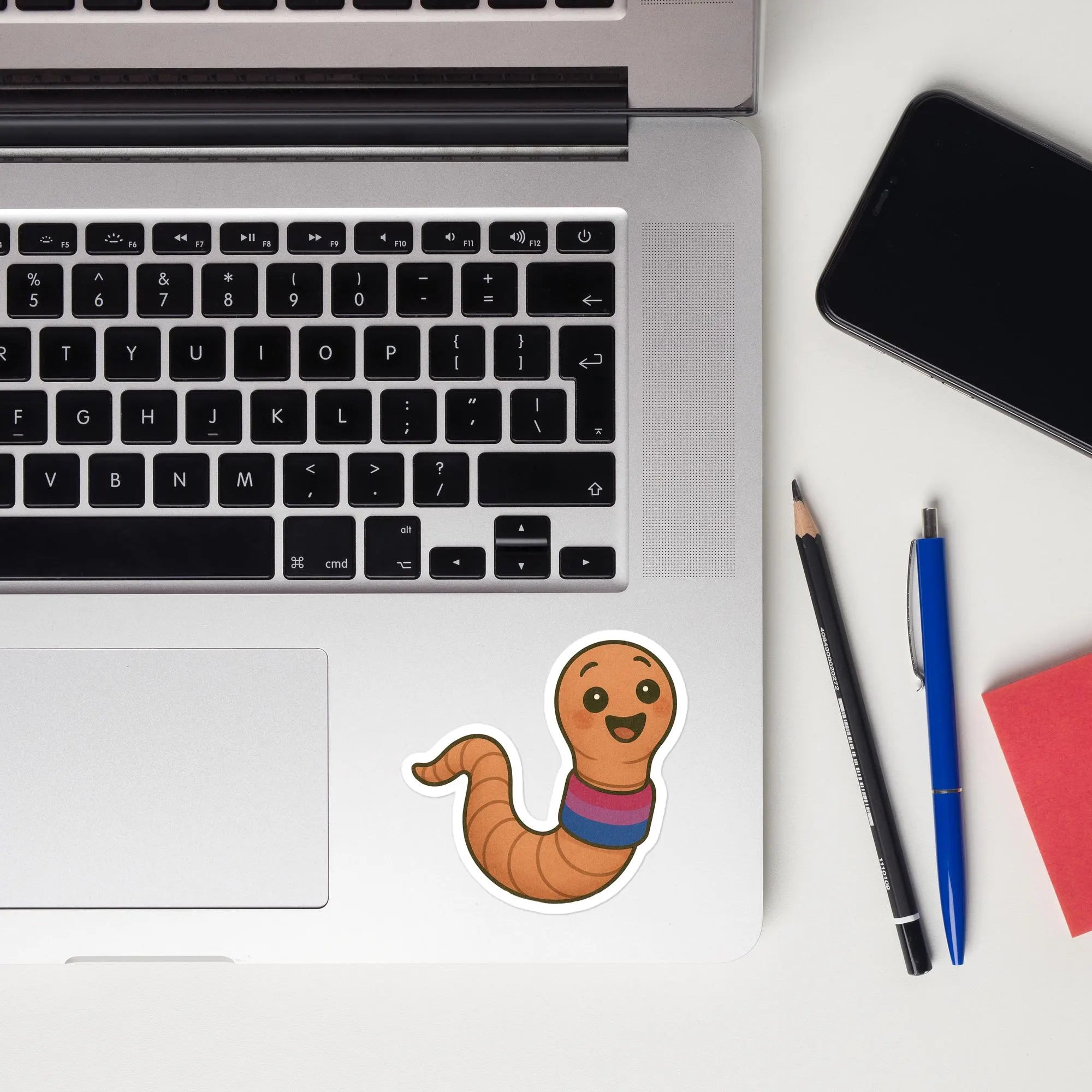 Pride Worm Stickers | LGBTQ Flags