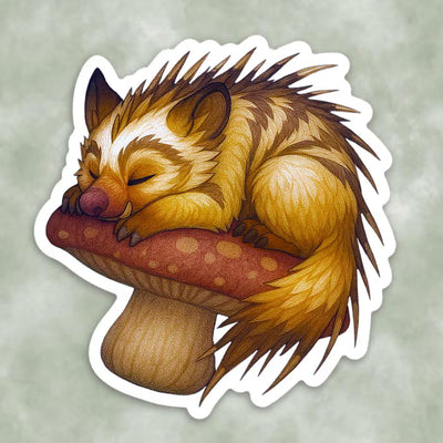 Feral Wolverine Haranir Druid Form Sticker | WoW Inspired Vinyl Decal