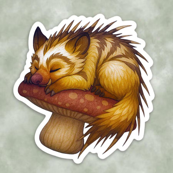 Feral Wolverine Haranir Druid Form Sticker | WoW Inspired Vinyl Decal