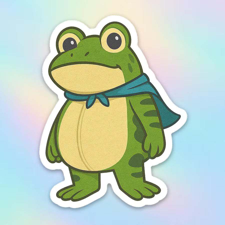 Protest Frog Sticker | ACLU Donation Vinyl Decal