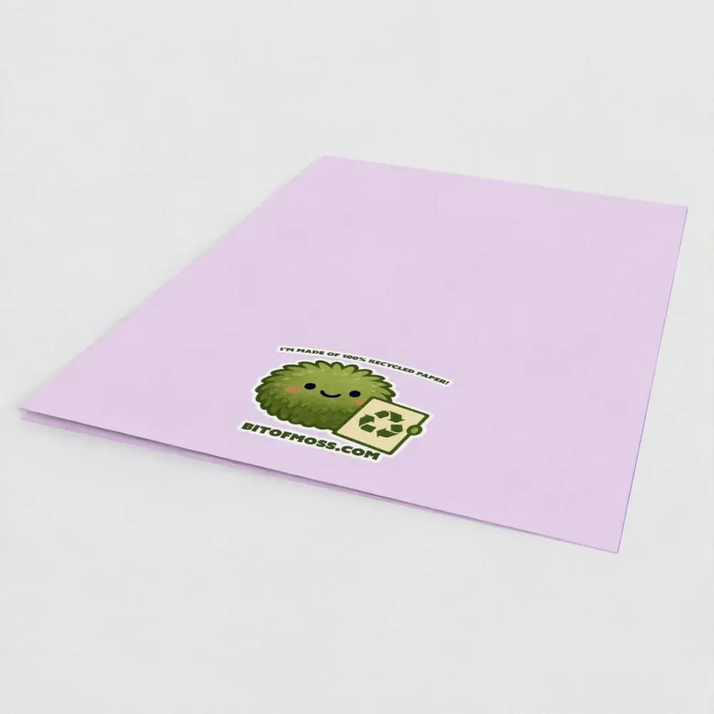 Tardigrade Love Card | “Built for the Long Run” Science Valentine