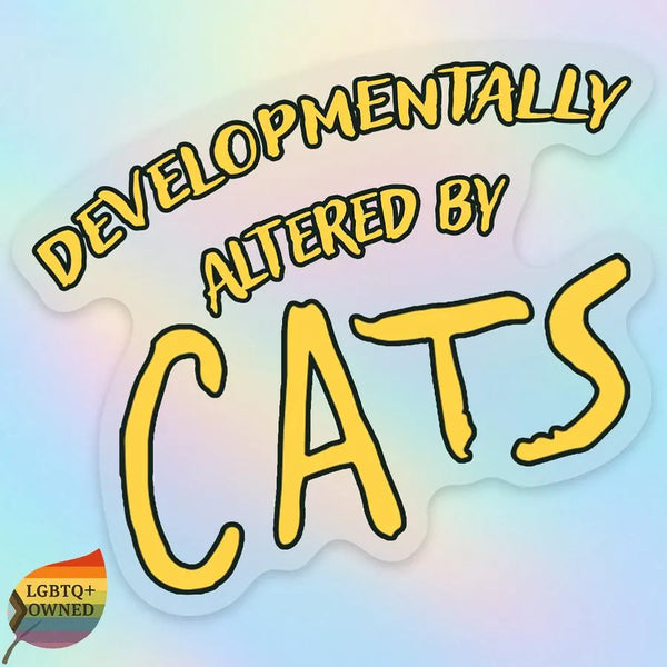 CATS Musical Parody Sticker | Broadway Theater Kid Humor