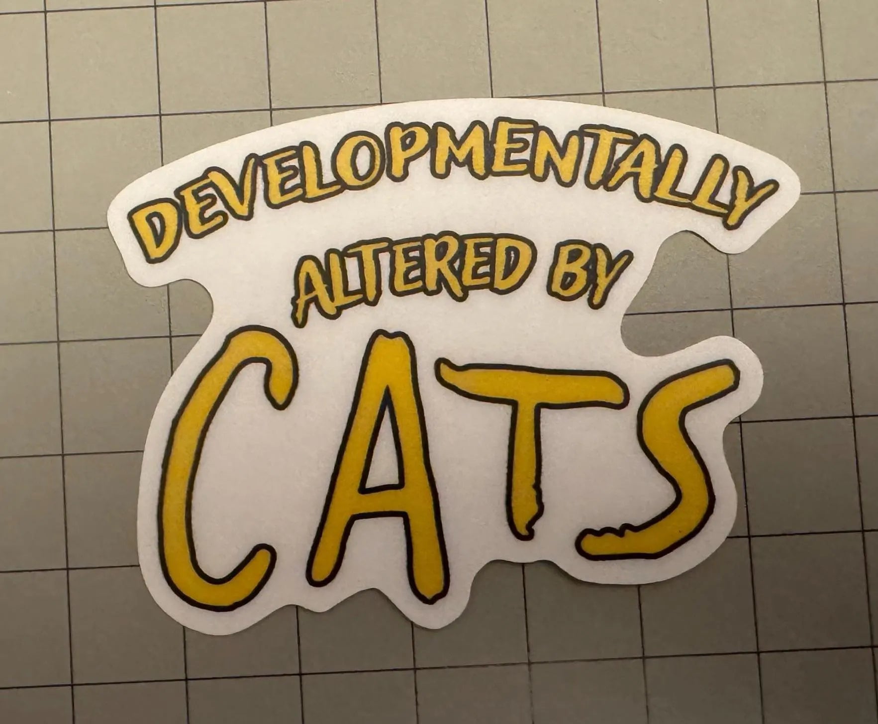 CATS Musical Parody Sticker | Broadway Theater Kid Humor