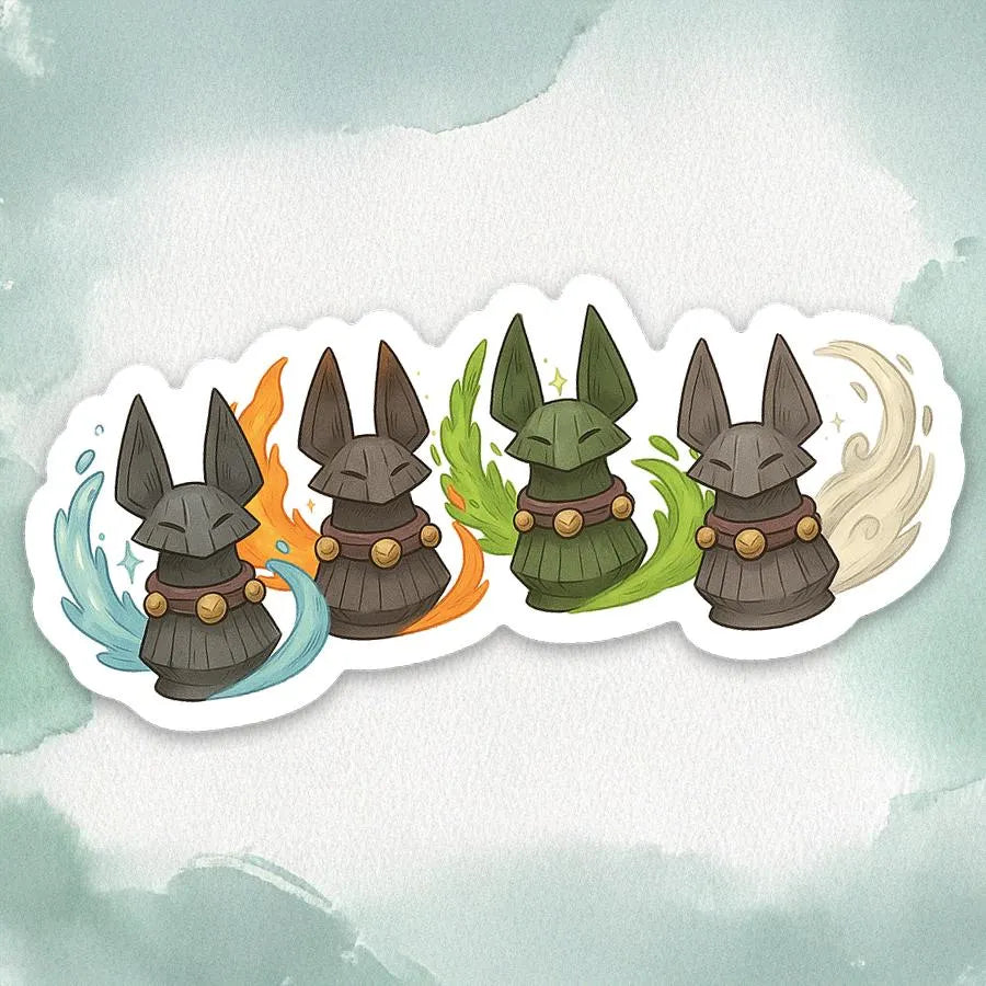 Vulpera Shaman Totem Sticker | Dishwasher Safe WoW Inspired Decal