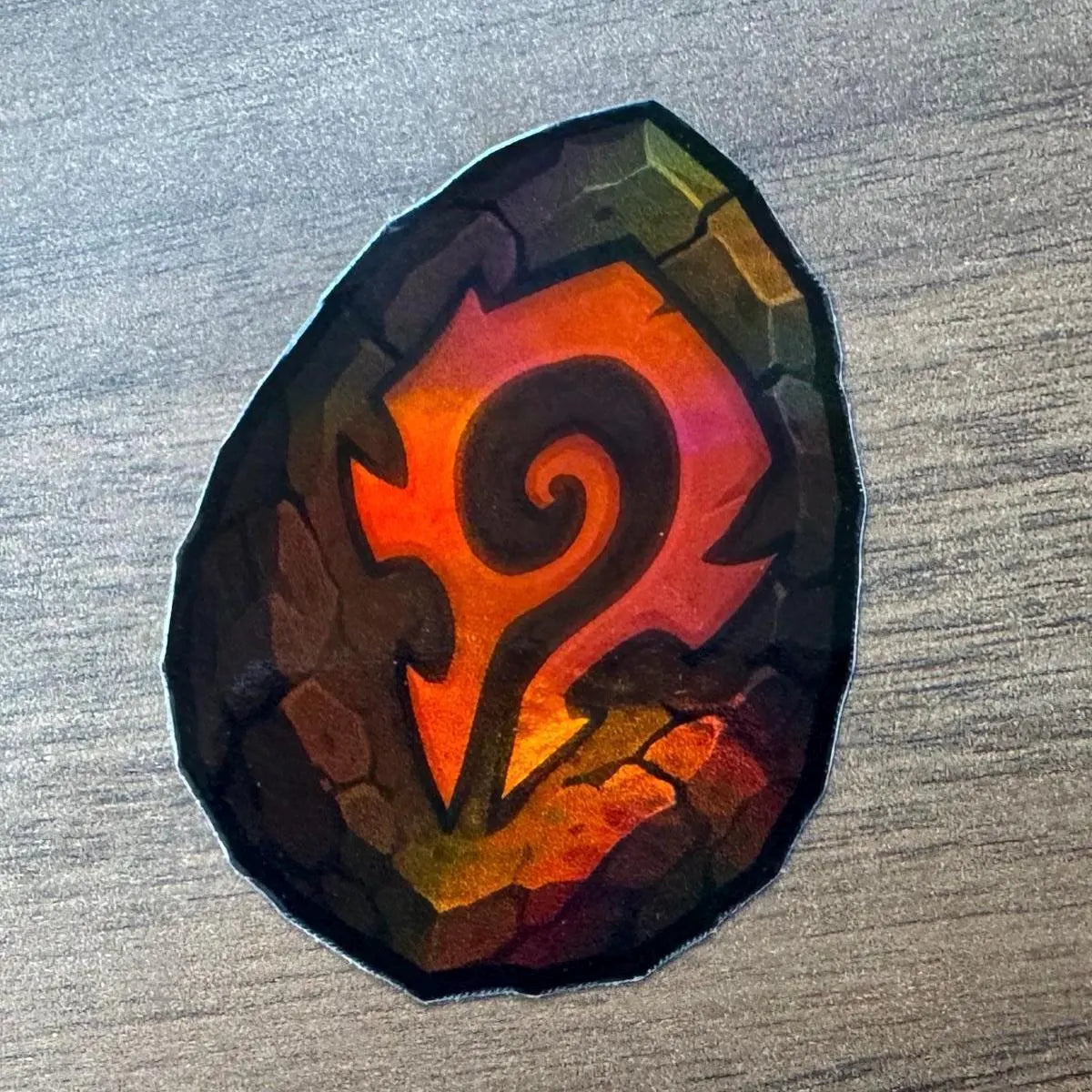 Horde Holographic Hearthstone Sticker
