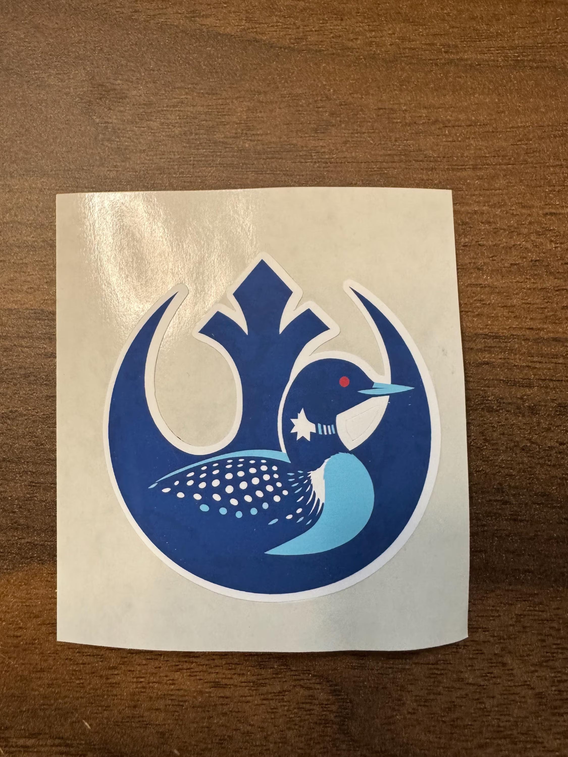 Rebel Alliance Loon Sticker | Minnesota Protest Sci-Fi Inspired Vinyl Decal