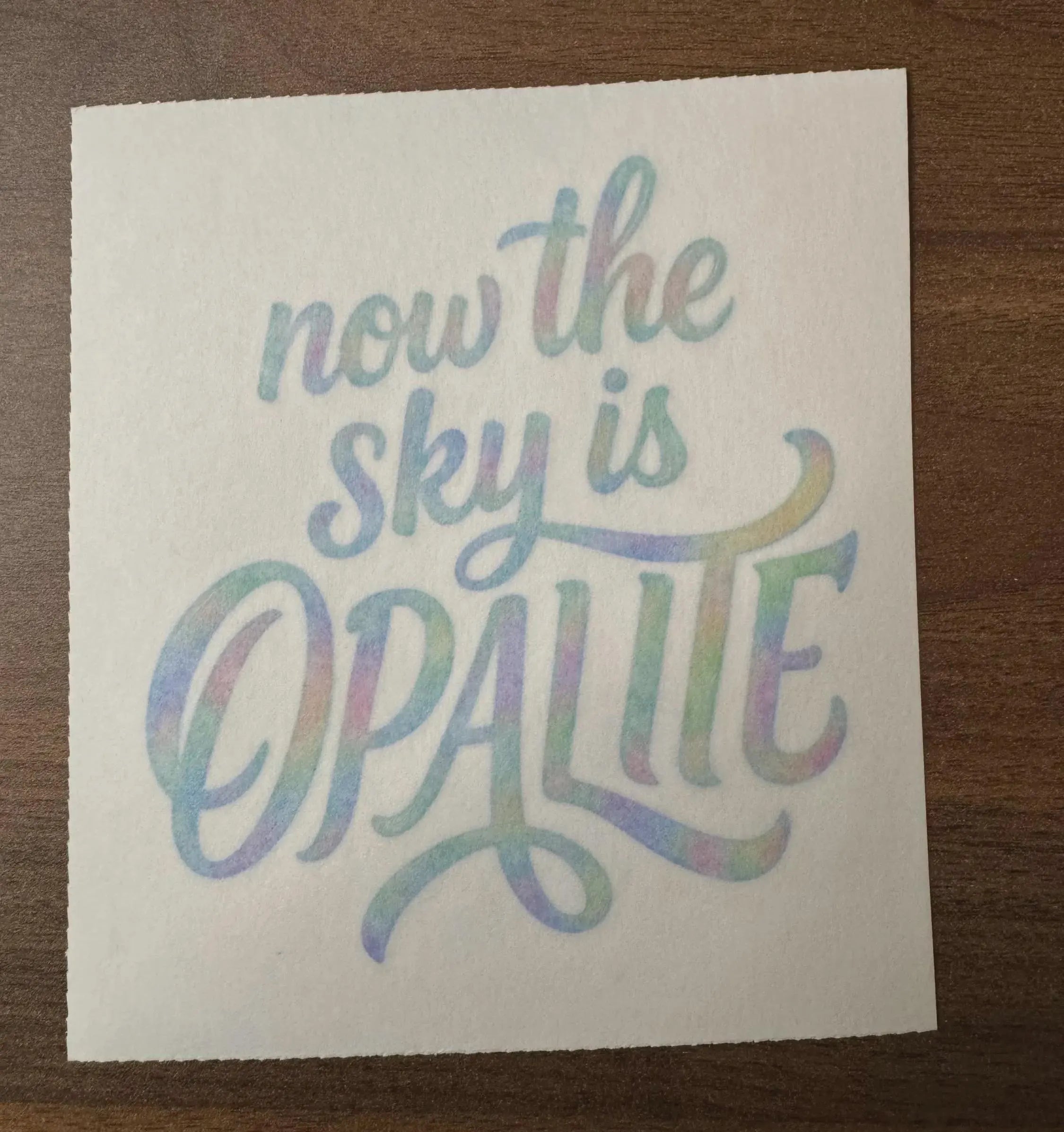 Make Your Own Sunshine Opalite Decal | Outdoor Cut Vinyl Sticker