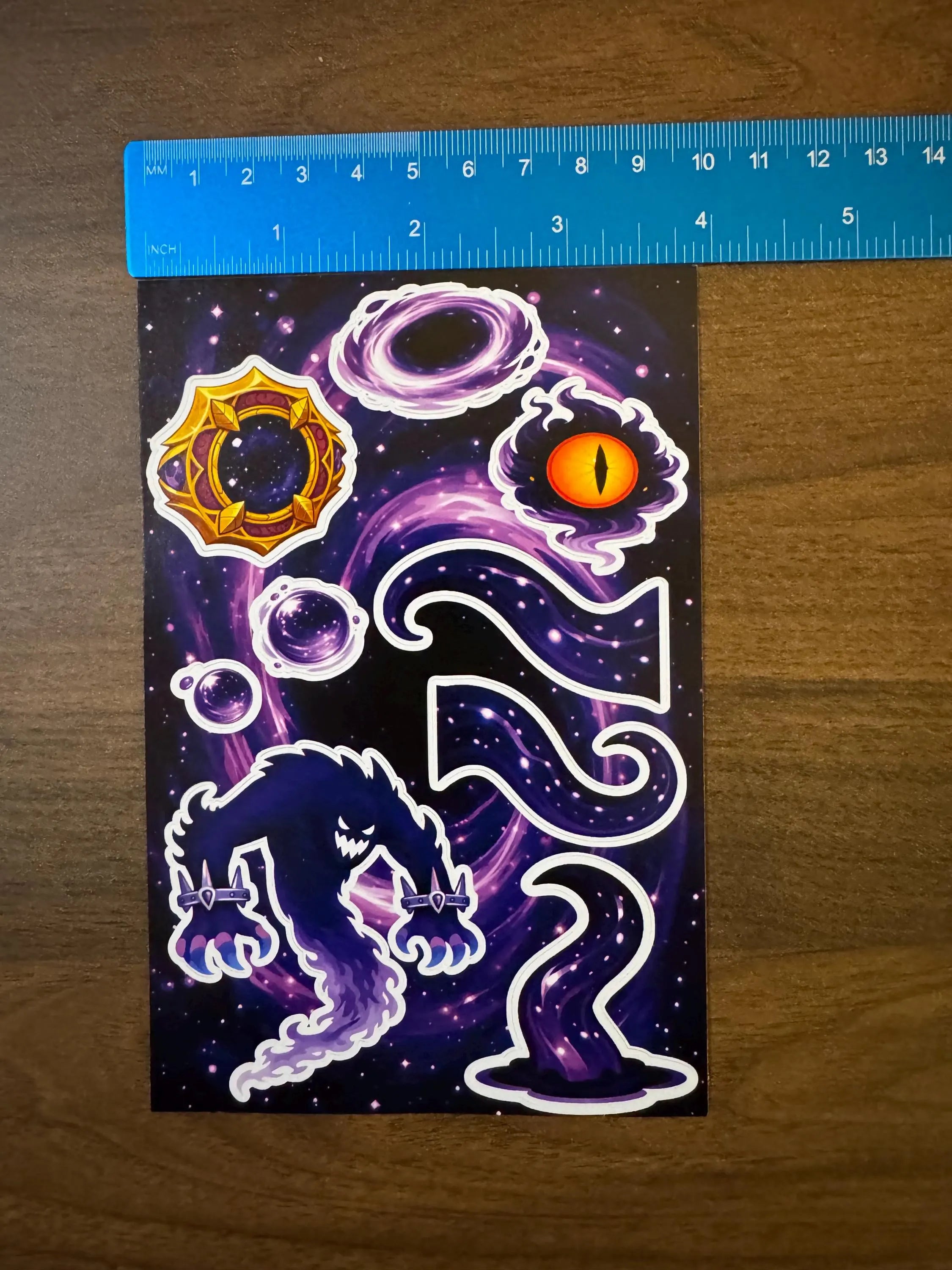 Void Lovers Sticker Sheet | WoW Inspired Shadow Priest Bundle