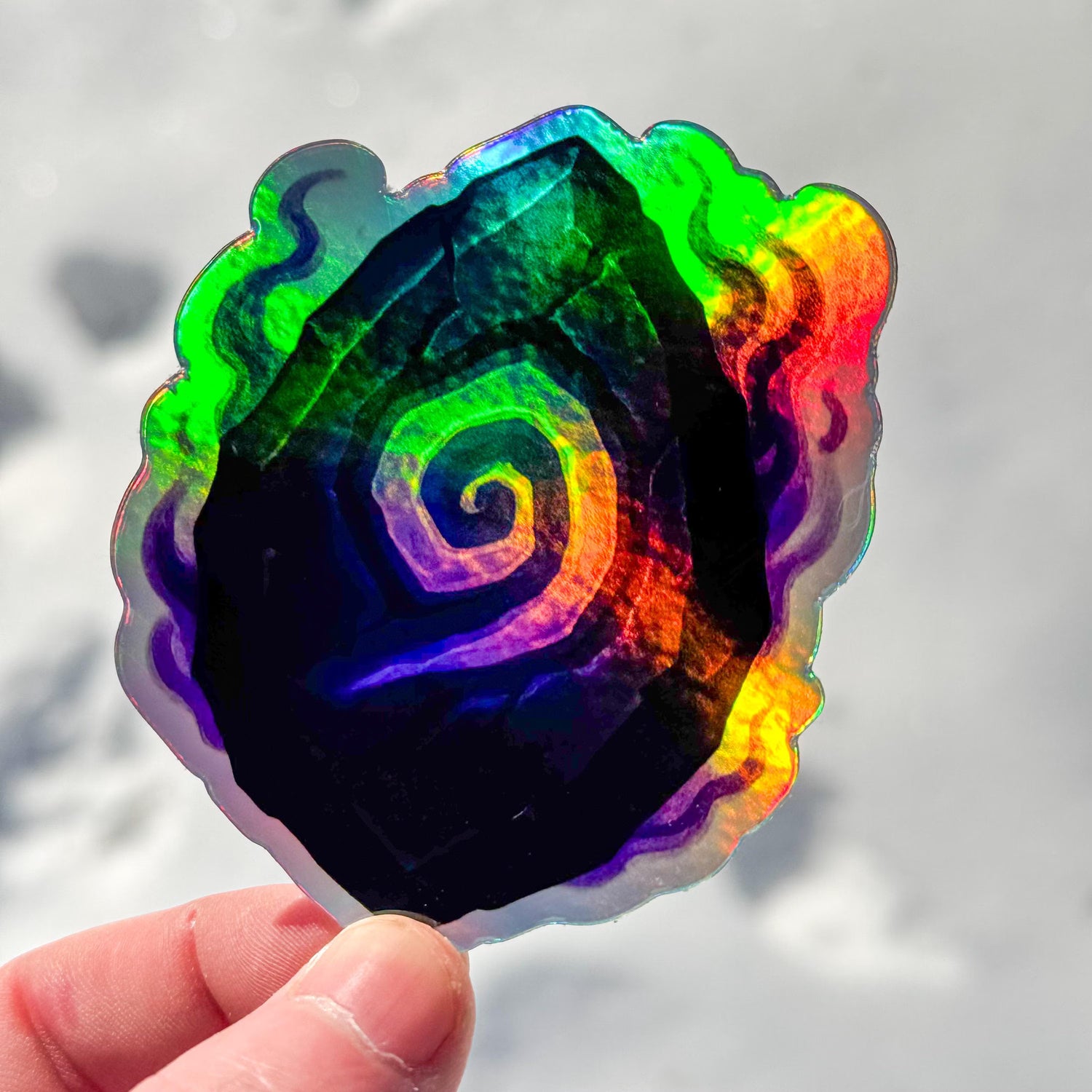 Void Hearthstone Sticker – World of Warcraft Holographic Decal