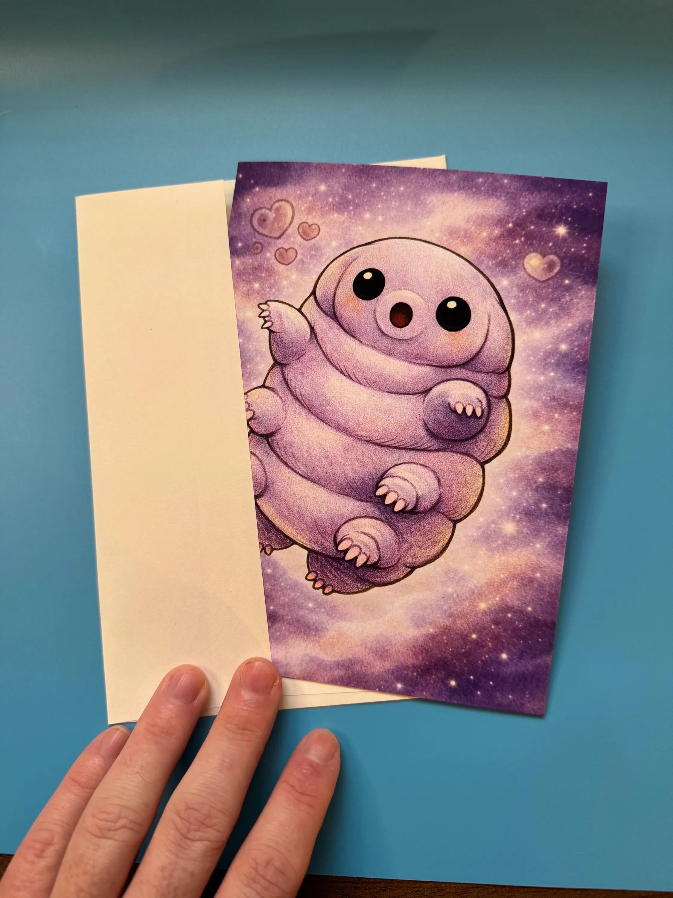 Tardigrade Love Card | “Built for the Long Run” Science Valentine