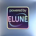 Powered By Elune... Parody Holographic Sticker