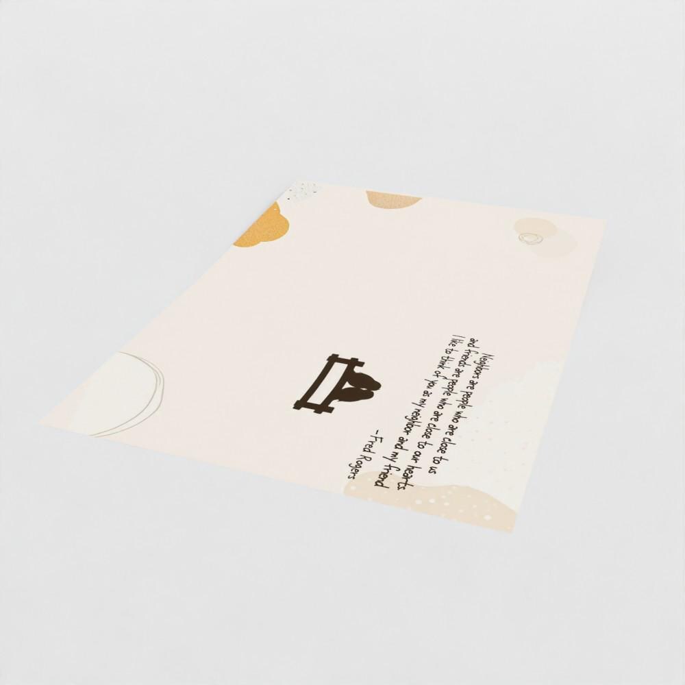 You Belong Here Neighbor Card | Solidarity Greeting Card (English or Spanish)