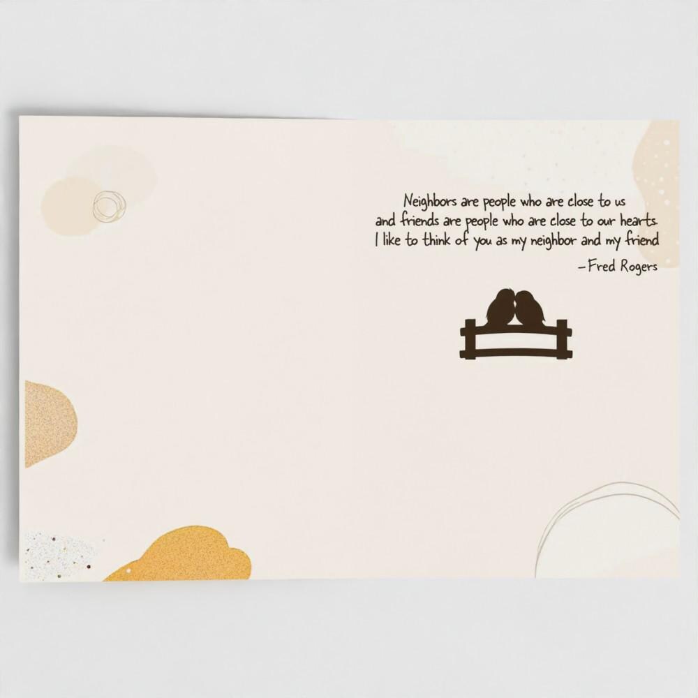 You Belong Here Neighbor Card | Solidarity Greeting Card (English or Spanish)