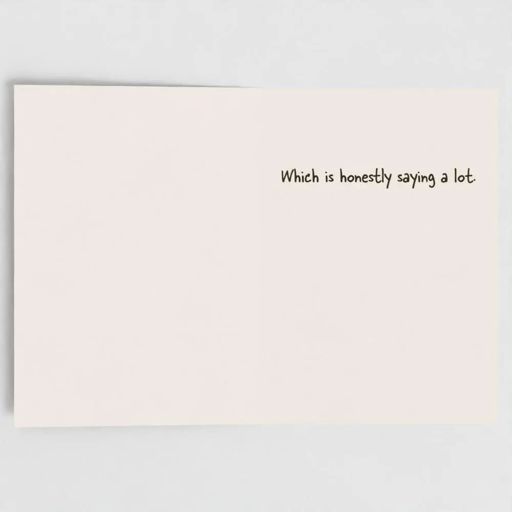 Introvert Love Raccoon Card | Cozy Romantic Greeting Card