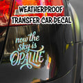 Make Your Own Sunshine Opalite Decal | Outdoor Cut Vinyl Sticker