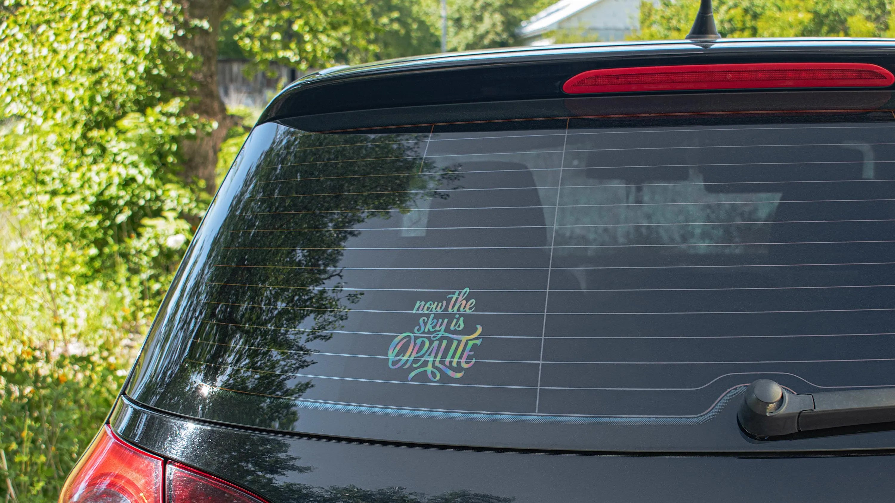 Make Your Own Sunshine Opalite Decal | Outdoor Cut Vinyl Sticker