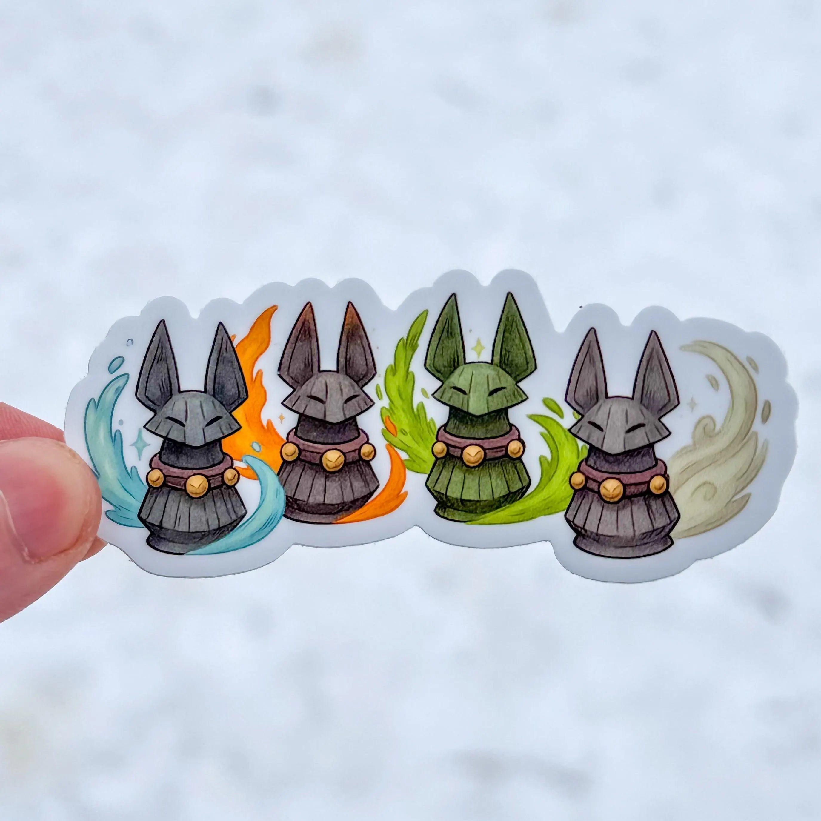 Vulpera Shaman Totem Sticker | Dishwasher Safe WoW Inspired Decal