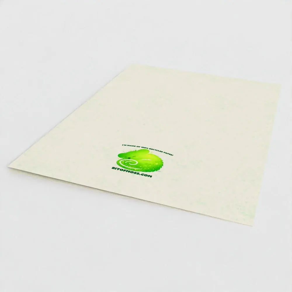 Loa of Abundance Greeting Card – Glowing Rat Blessing for Gift Cards