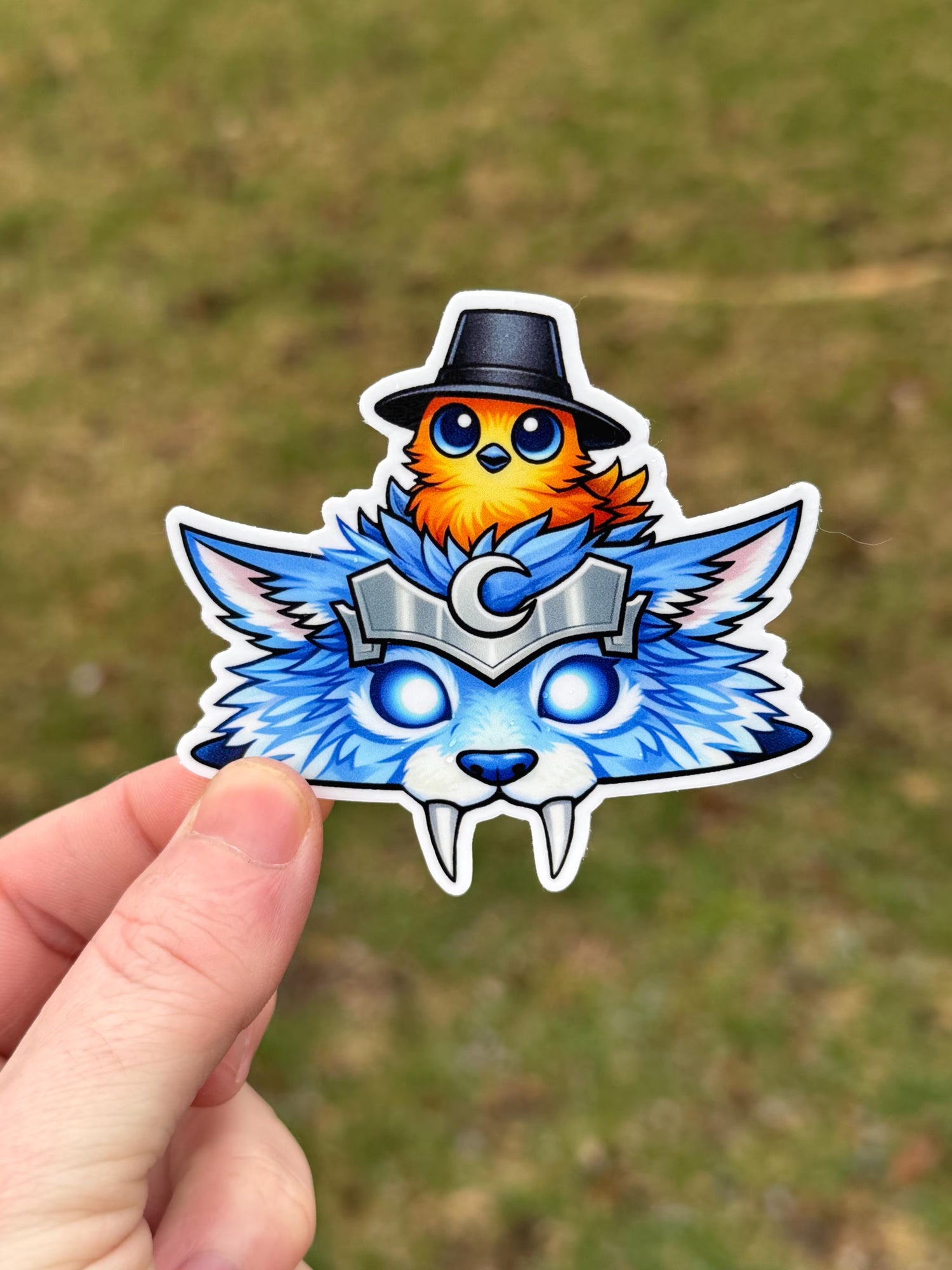 Derpy Druid KPOP Demon Hunter Inspired WoW Sticker