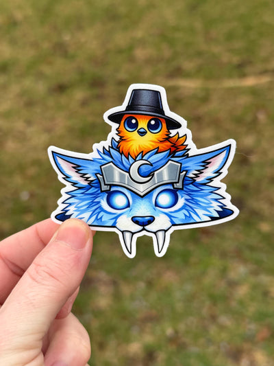 Derpy Druid KPOP Demon Hunter Inspired WoW Sticker