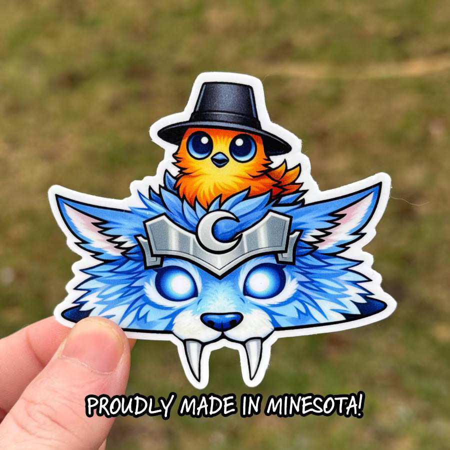 Derpy Druid KPOP Demon Hunter Inspired WoW Sticker