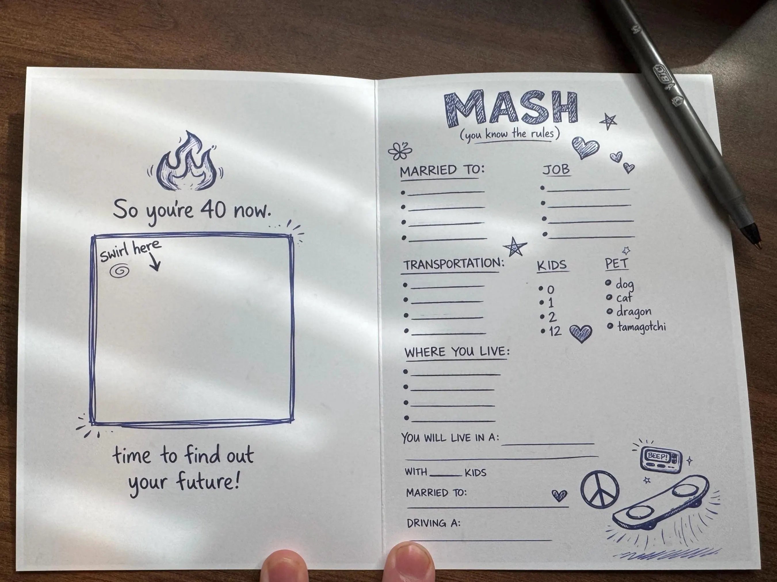 Millennial 40th Birthday Card – "You Didn't Die of Dysentery" | Funny 90s Nostalgia Birthday Card
