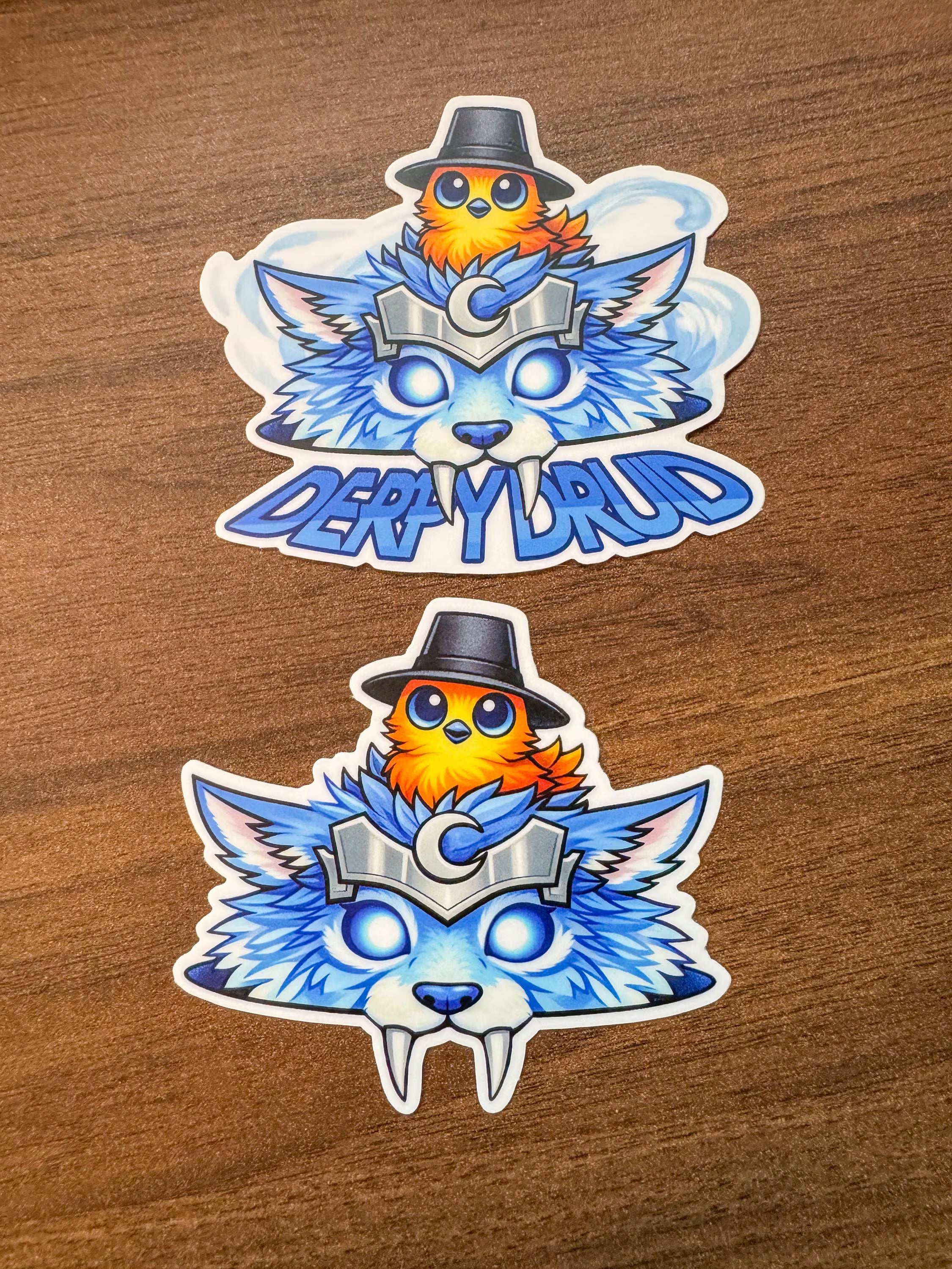 Derpy Druid KPOP Demon Hunter Inspired WoW Sticker