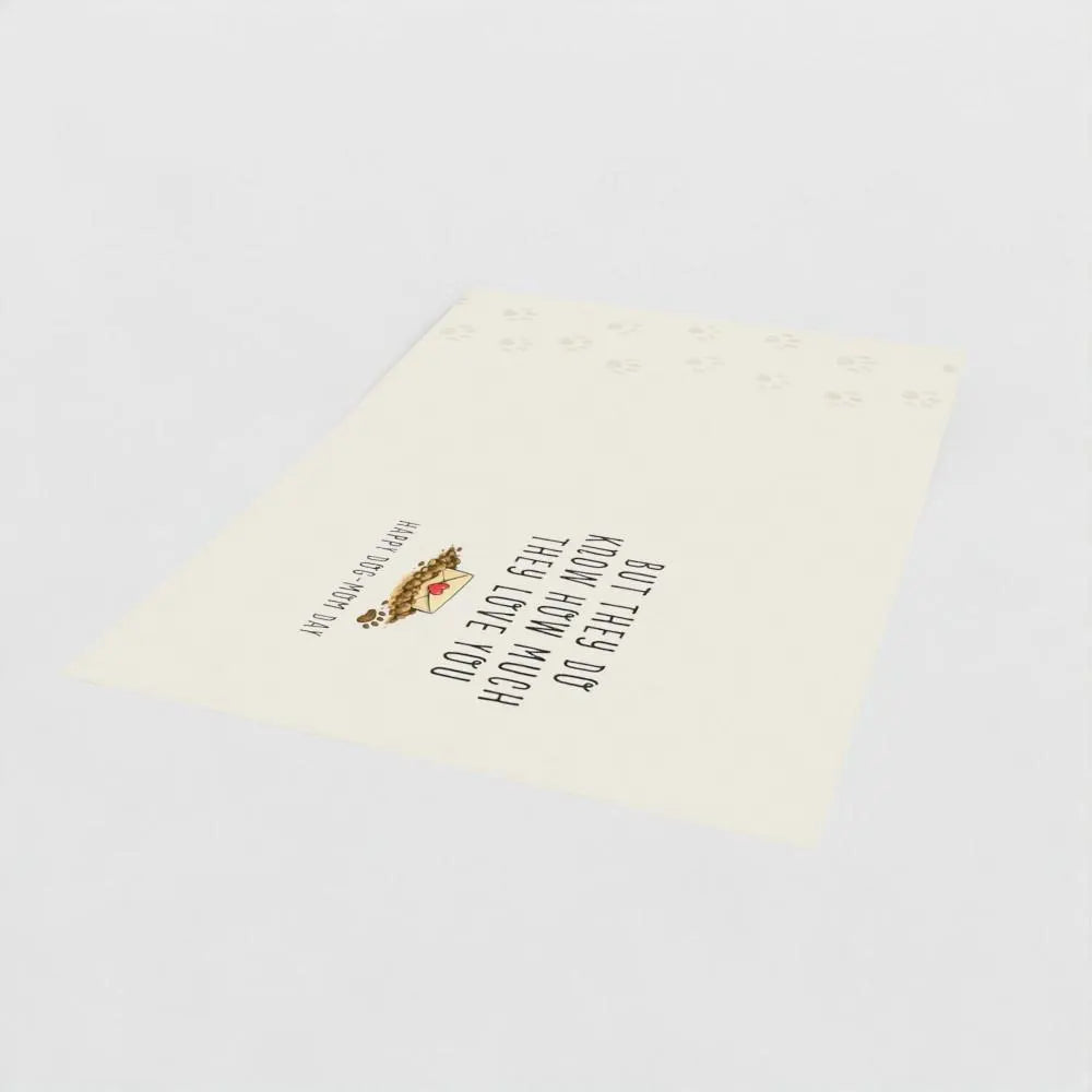 Your Dog Has No Idea What Today Is – Funny Dog Lover Card (Custom & Recycled)