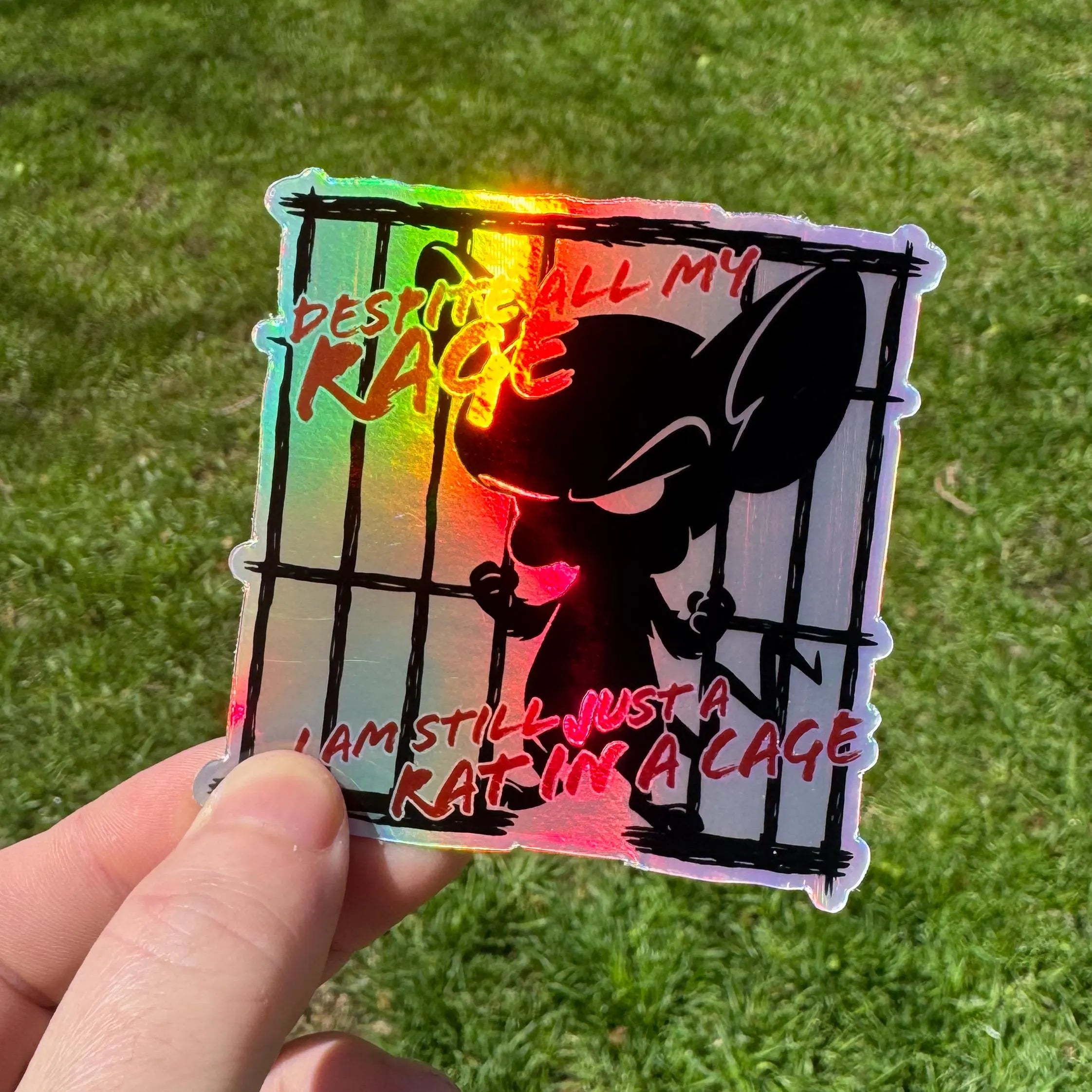 Rat in a Cage Parody • Pinkie & Brain 90s Alt Rock Lyric Mashup