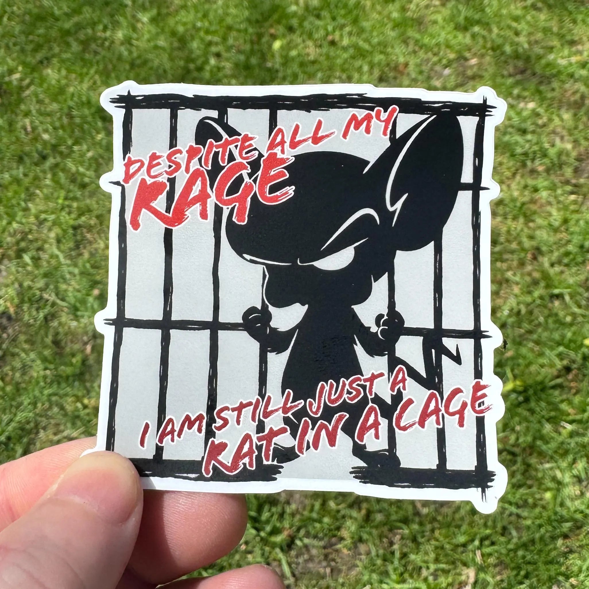 Rat in a Cage Parody • Pinkie & Brain 90s Alt Rock Lyric Mashup