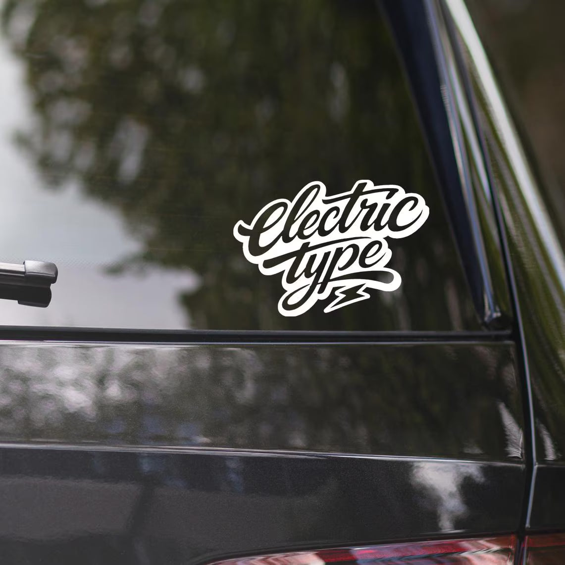 Electric Type | Automotive Cut Vinyl Transfer Sticker