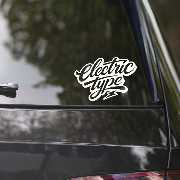 Electric Type | Automotive Cut Vinyl Transfer Sticker