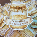 Sourdough Starter Parent Sticker | Funny Bread Vinyl Decal