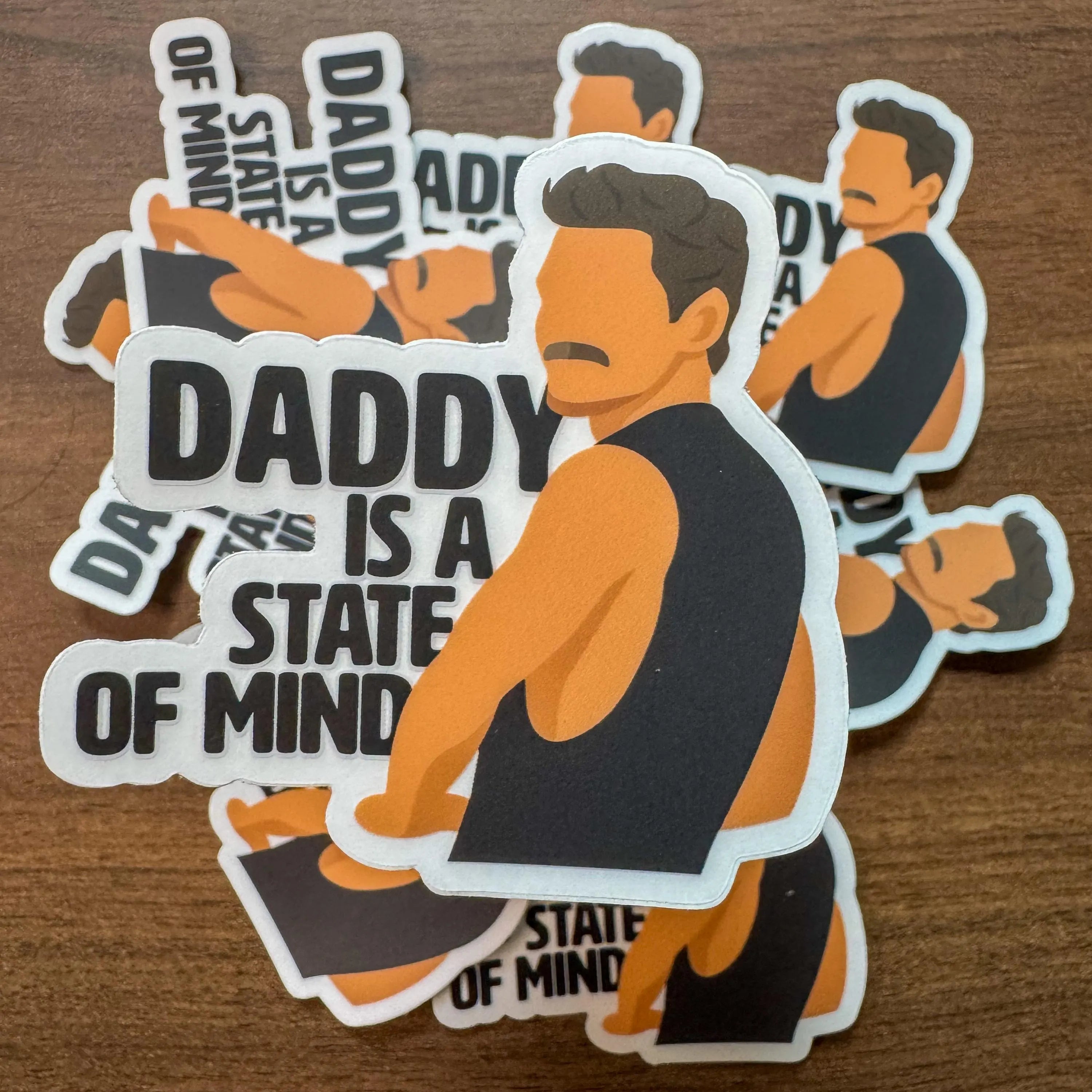 Pedro Pascal Sticker – “Daddy Is a State of Mind”