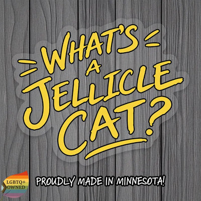 Jellicle Cat Sticker • Broadway Theater Sticker • Musical Parody Decal • Funny Car Transfer