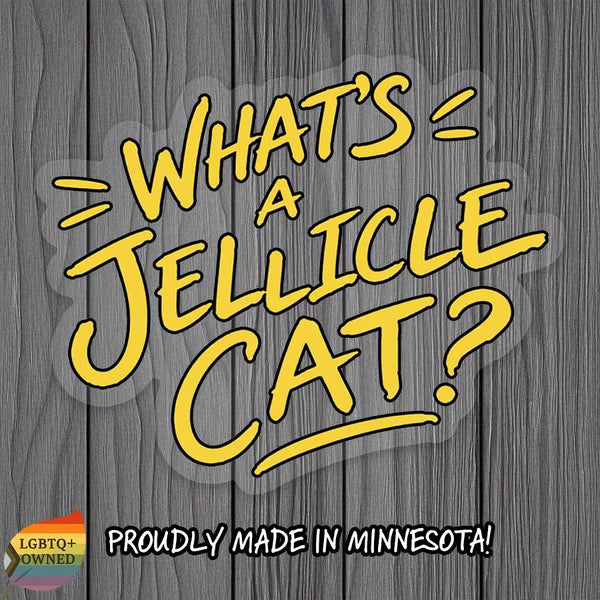 Jellicle Cat Sticker • Broadway Theater Sticker • Musical Parody Decal • Funny Car Transfer