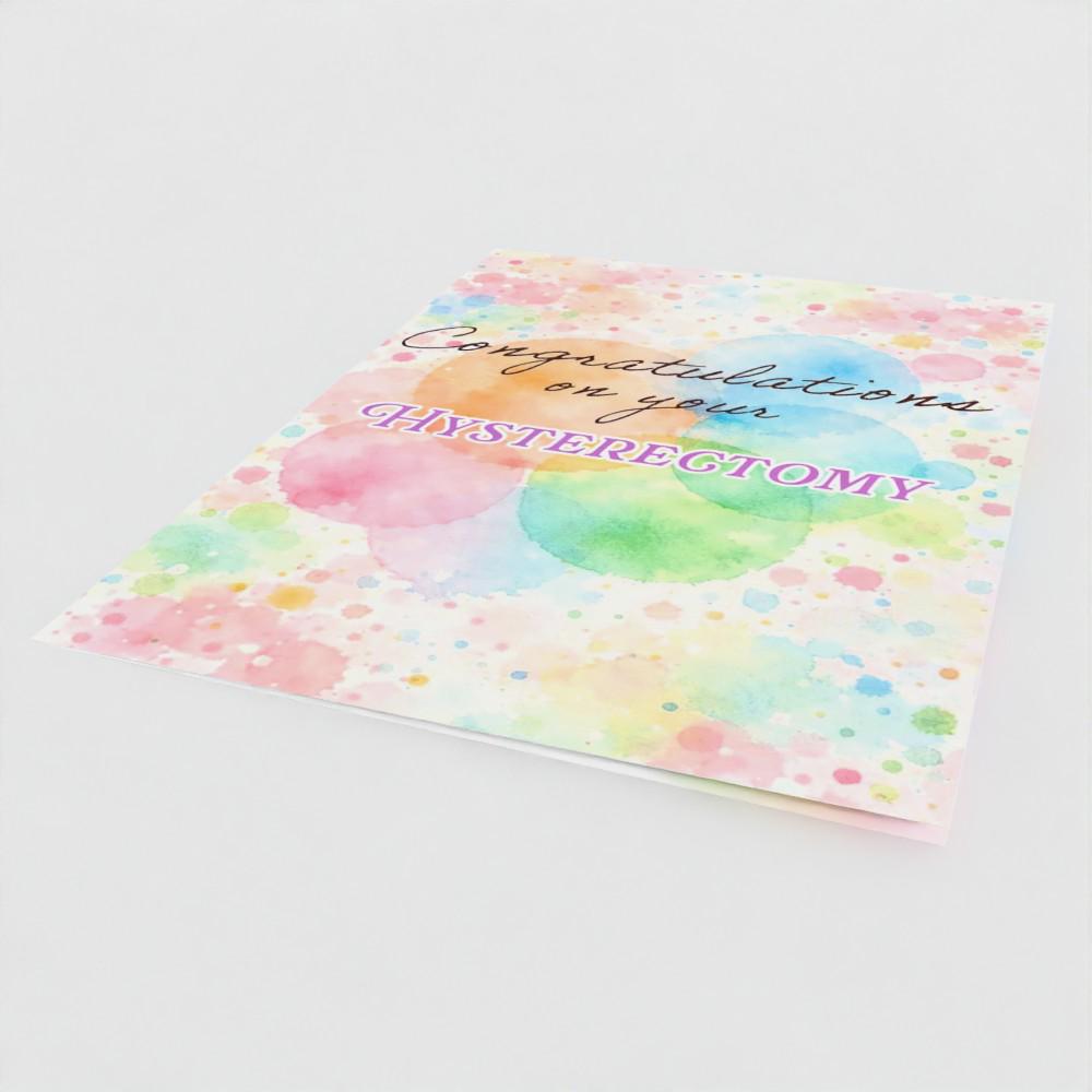 Congratulations on Your HIS‑terectomy Card – Trans Affirming Hysterectomy Card – Gender‑Affirming Surgery Gift