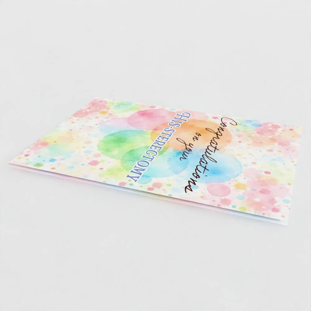 Congratulations on Your HIS‑terectomy Card – Trans Affirming Hysterectomy Card – Gender‑Affirming Surgery Gift