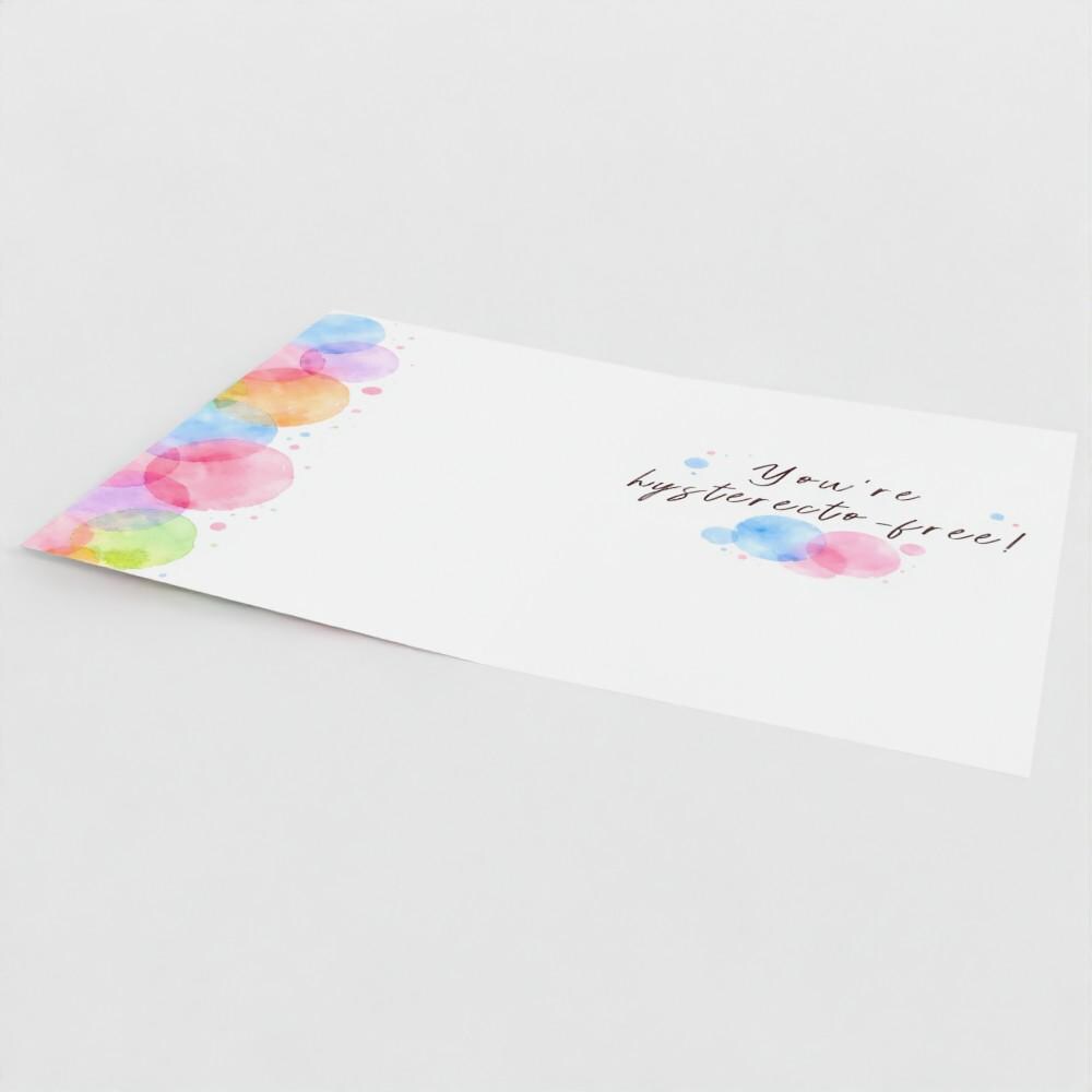 Congratulations on Your HIS‑terectomy Card – Trans Affirming Hysterectomy Card – Gender‑Affirming Surgery Gift