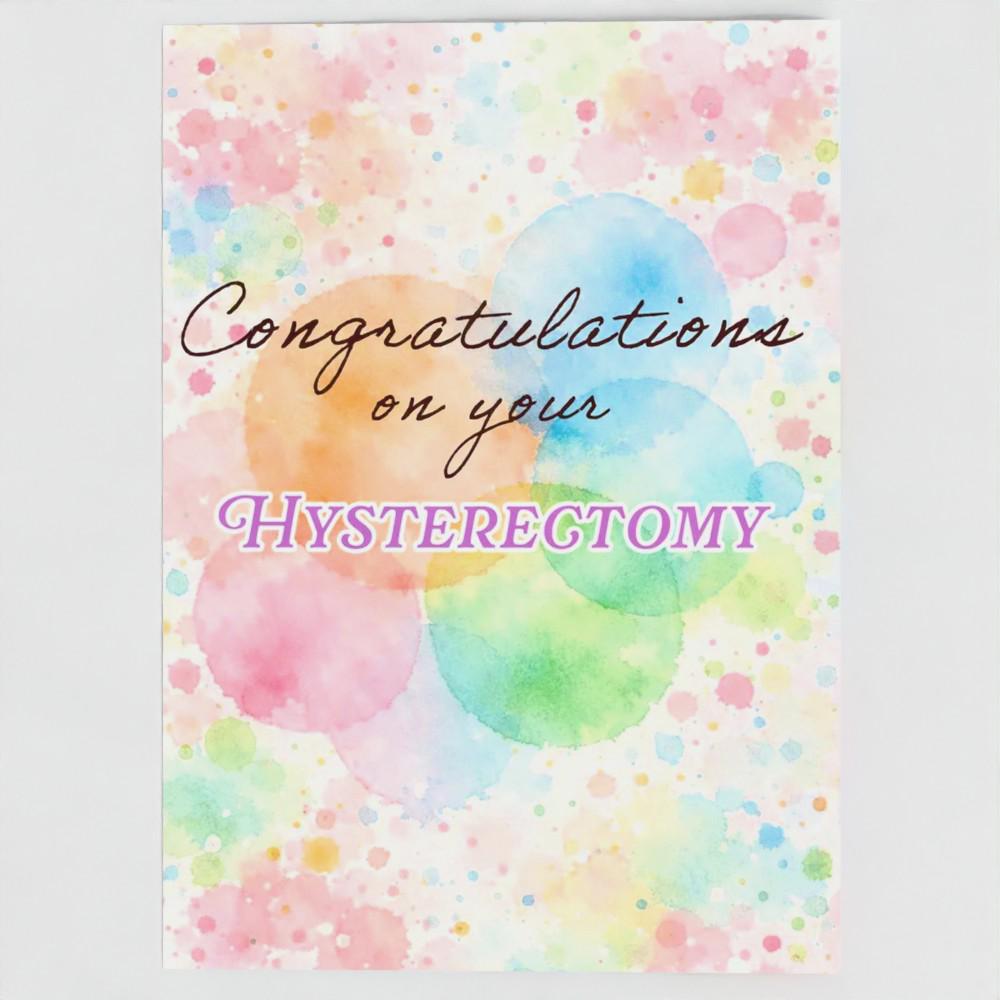 Congratulations on Your HIS‑terectomy Card – Trans Affirming Hysterectomy Card – Gender‑Affirming Surgery Gift